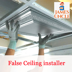 False Ceiling installer Mr. Sanjay Karmakar in Dumdum